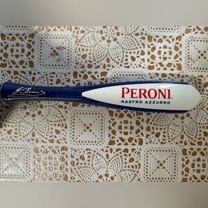 Peroni Nastro Azzurro Blue and White tap handle